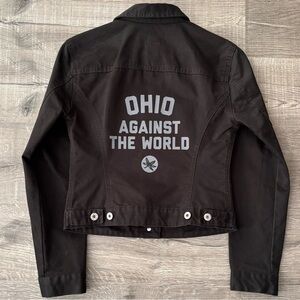Ohio black denim jacket